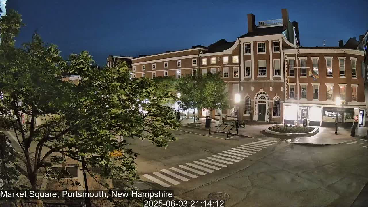 Portsmouth, Market Square Live Cam -  Portsmouth,  New Hampshire, USA