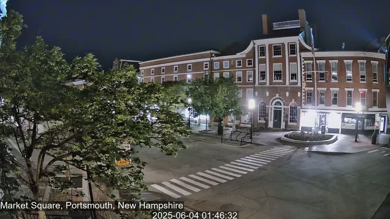 Portsmouth, Market Square Live Cam -  Portsmouth,  New Hampshire, USA