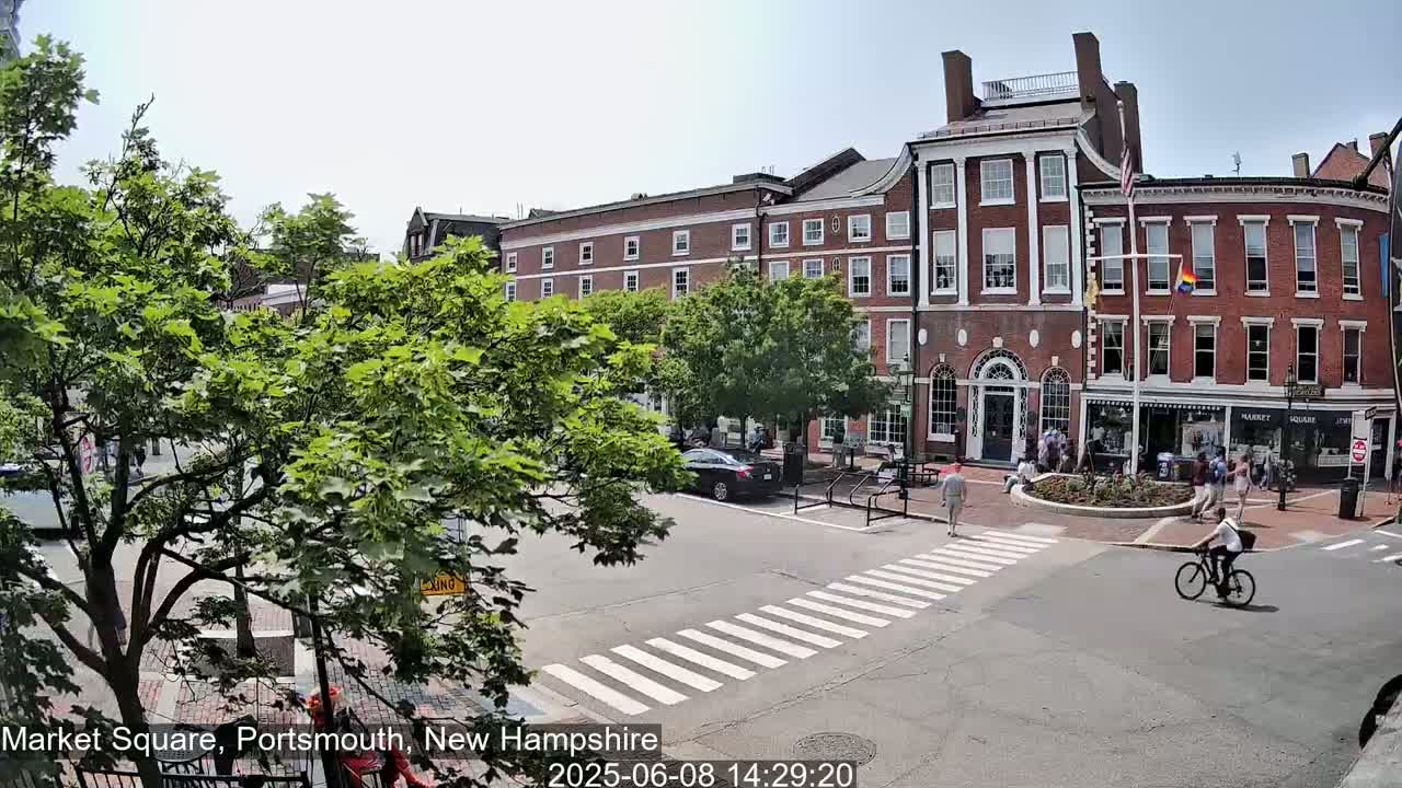 Portsmouth, Market Square Live Cam -  Portsmouth,  New Hampshire, USA