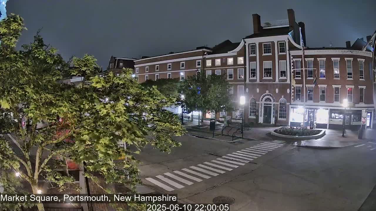 Portsmouth, Market Square Live Cam -  Portsmouth,  New Hampshire, USA