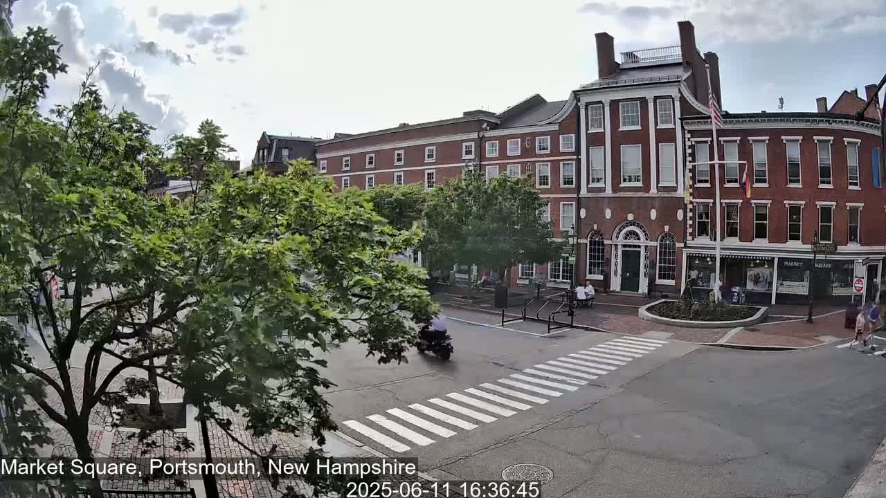 Portsmouth, Market Square Live Cam -  Portsmouth,  New Hampshire, USA