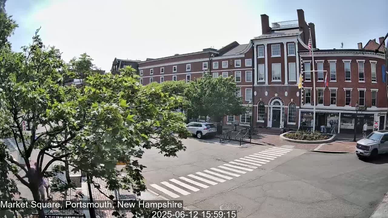 Portsmouth, Market Square Live Cam -  Portsmouth,  New Hampshire, USA