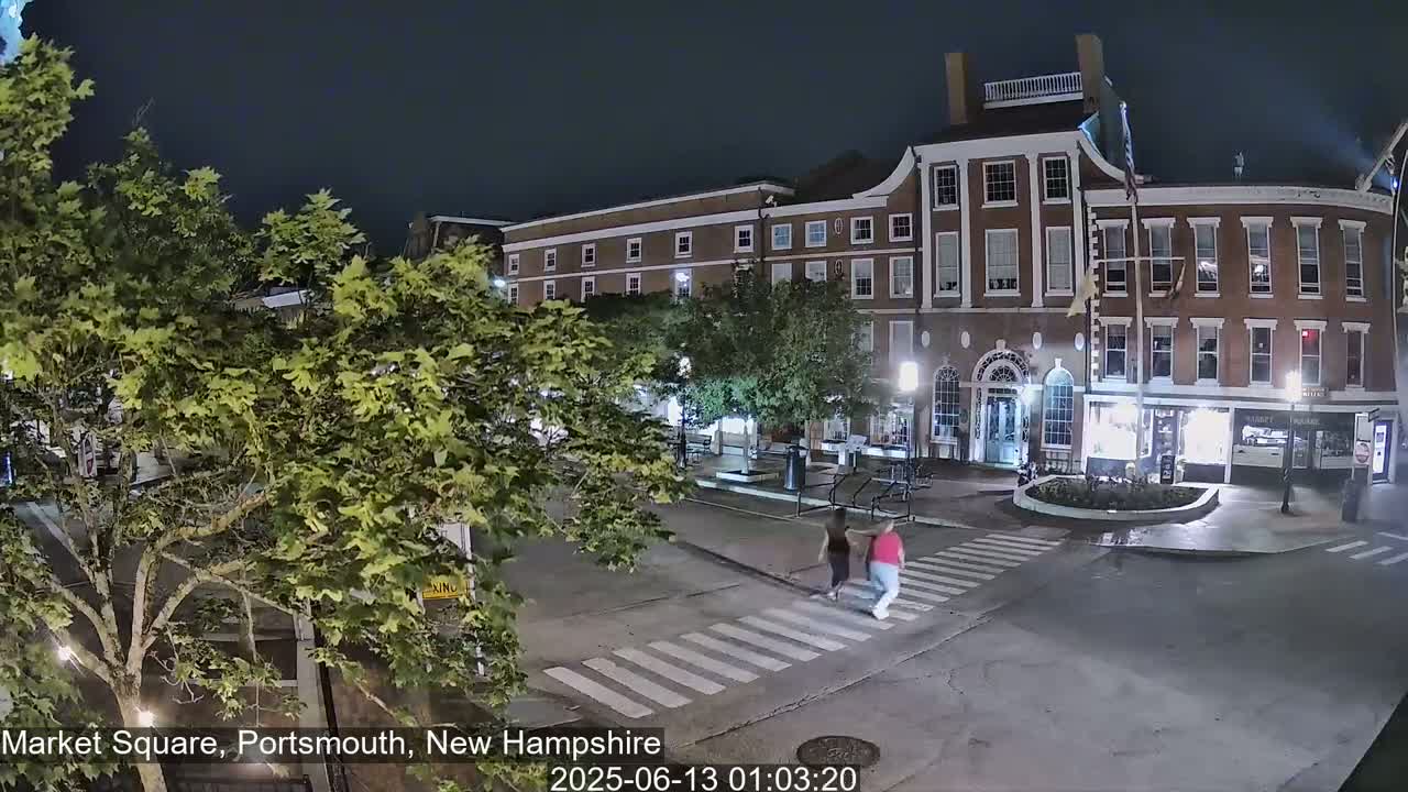 Portsmouth, Market Square Live Cam -  Portsmouth,  New Hampshire, USA