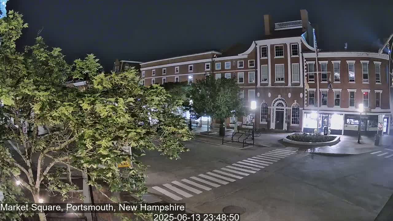 Portsmouth, Market Square Live Cam -  Portsmouth,  New Hampshire, USA