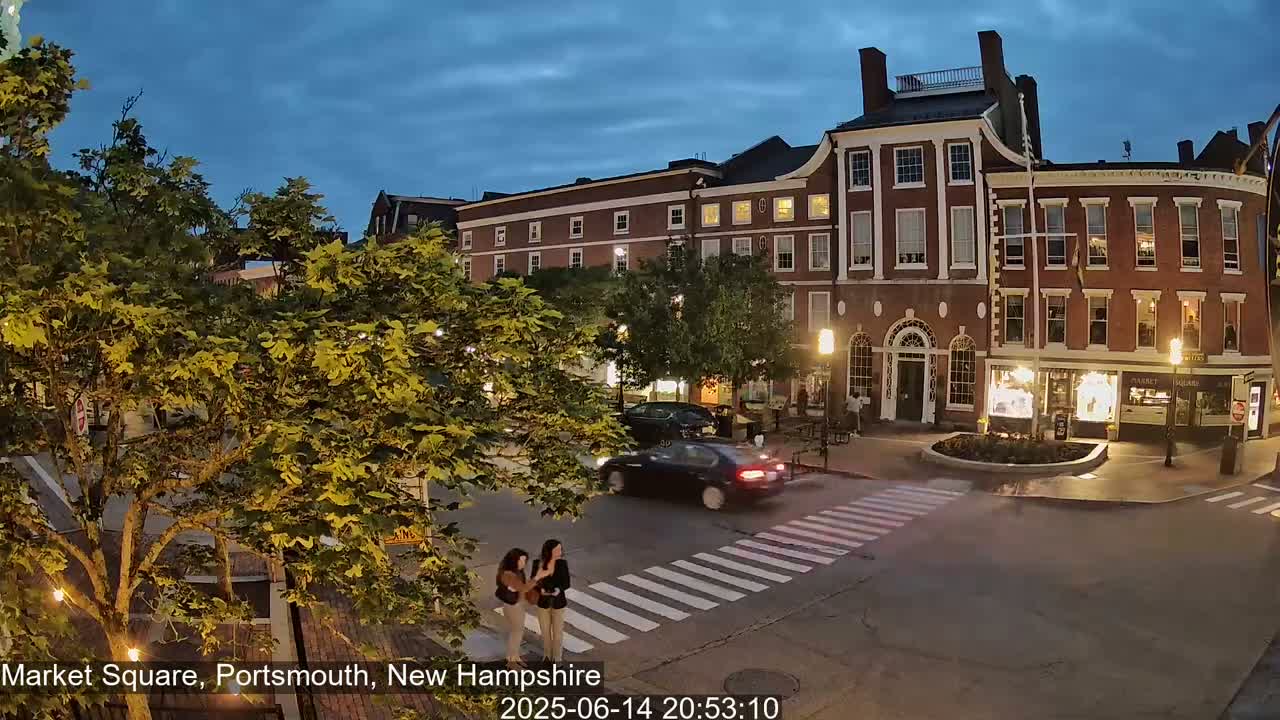 Portsmouth, Market Square Live Cam -  Portsmouth,  New Hampshire, USA