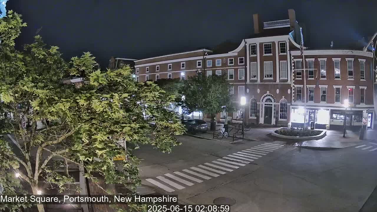 Portsmouth, Market Square Live Cam -  Portsmouth,  New Hampshire, USA