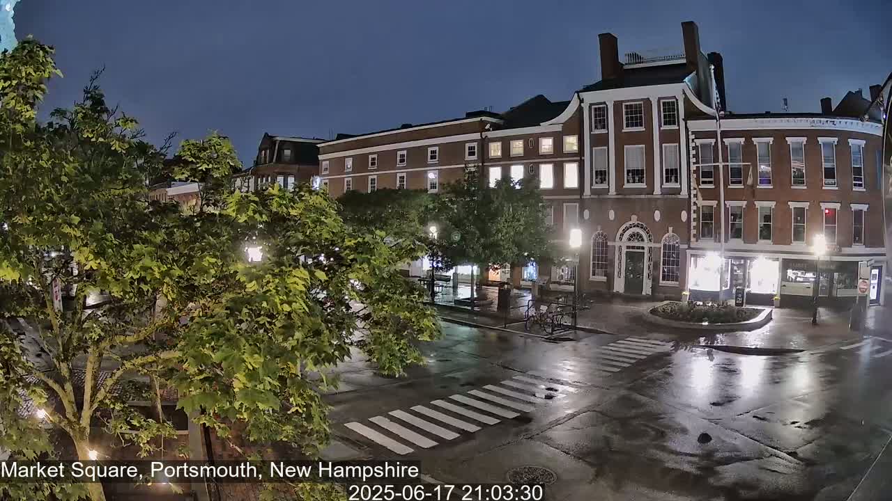 Portsmouth, Market Square Live Cam -  Portsmouth,  New Hampshire, USA