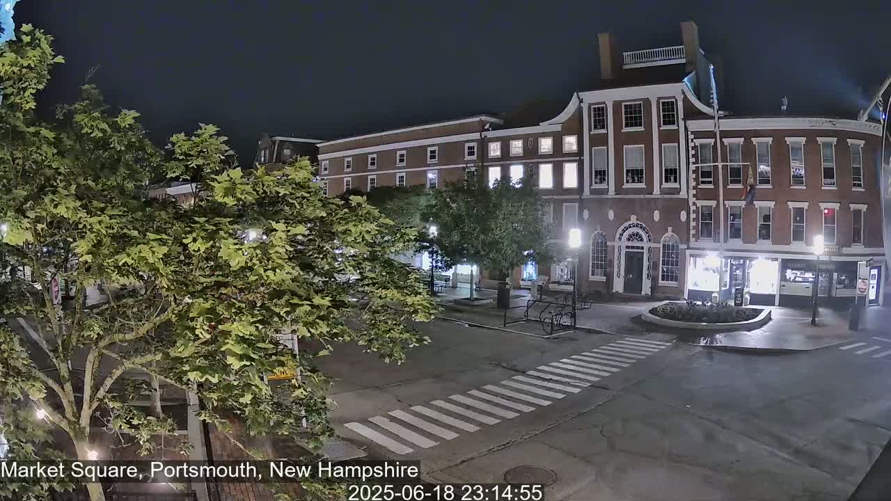 Portsmouth, Market Square Live Cam -  Portsmouth,  New Hampshire, USA