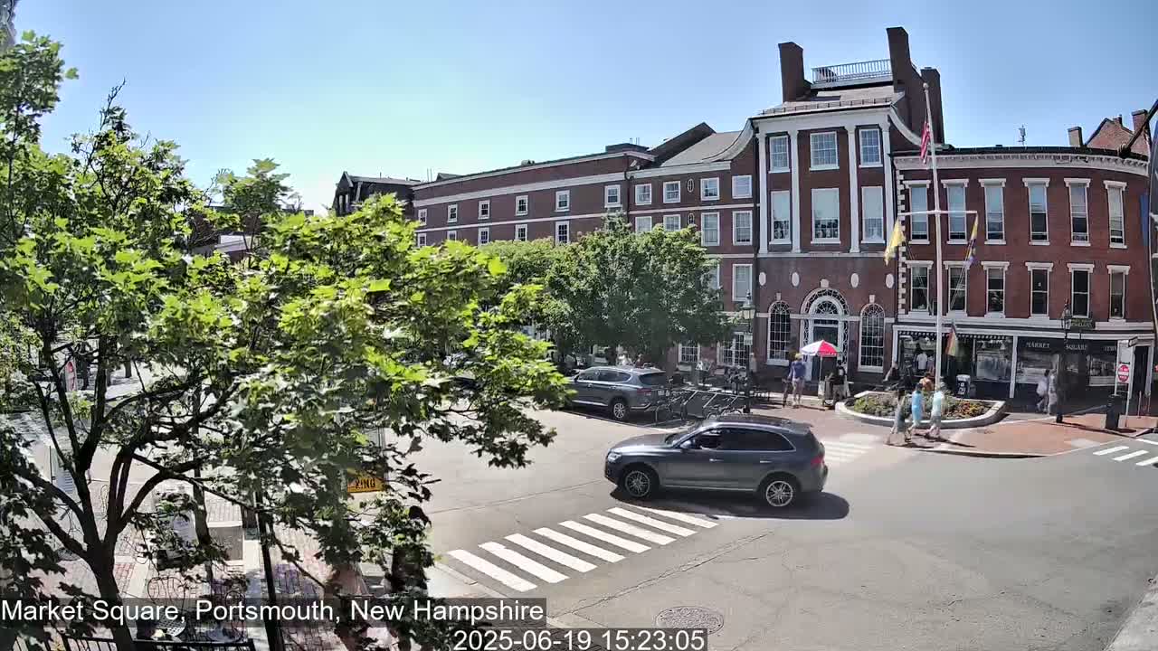 Portsmouth, Market Square Live Cam -  Portsmouth,  New Hampshire, USA