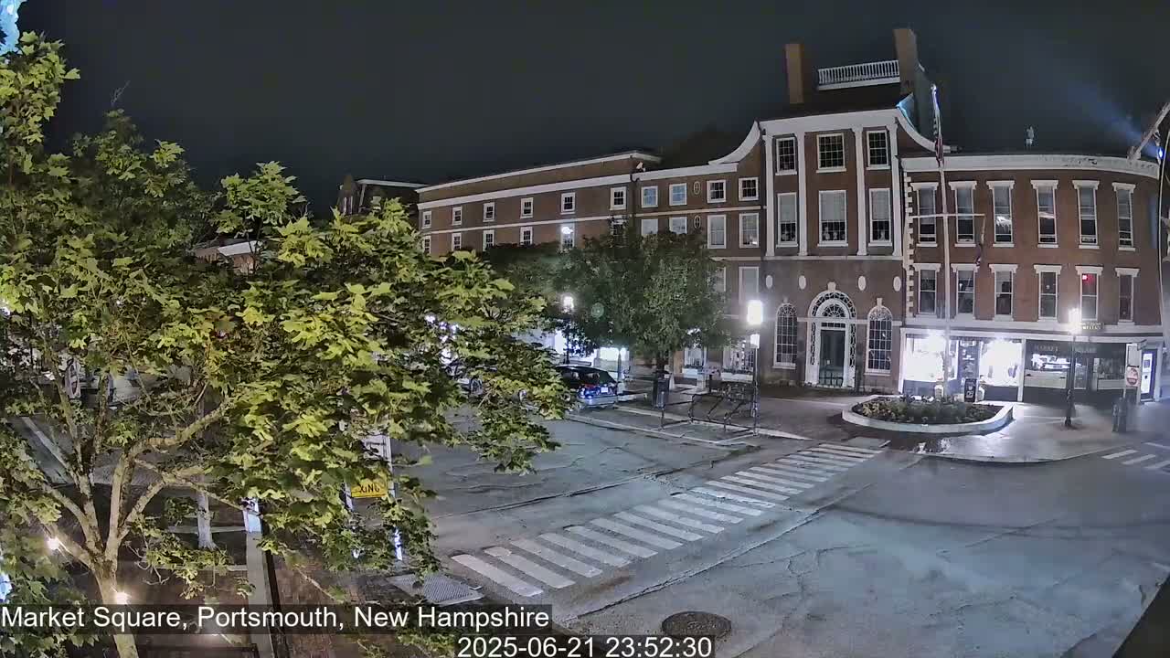 Portsmouth, Market Square Live Cam -  Portsmouth,  New Hampshire, USA