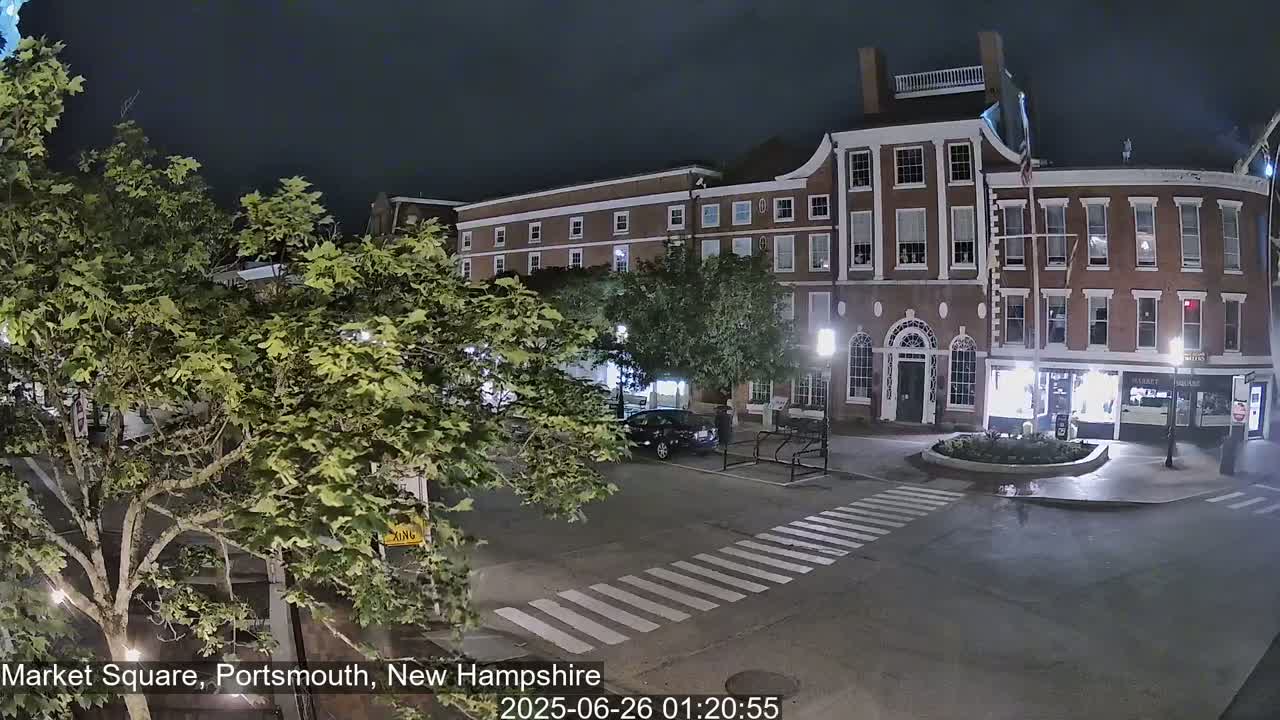 Portsmouth, Market Square Live Cam -  Portsmouth,  New Hampshire, USA