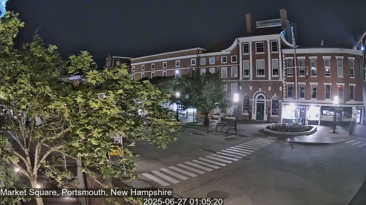 Portsmouth, Market Square Live Cam -  Portsmouth,  New Hampshire, USA