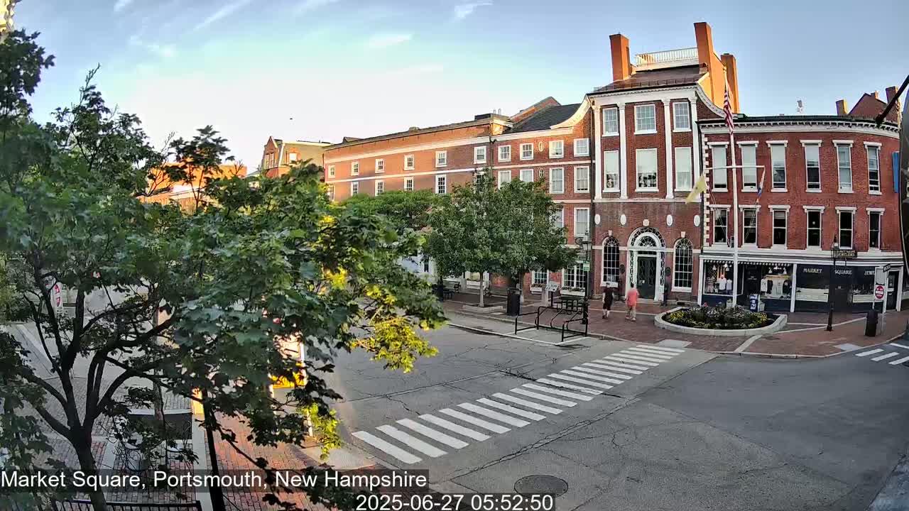 Portsmouth, Market Square Live Cam -  Portsmouth,  New Hampshire, USA