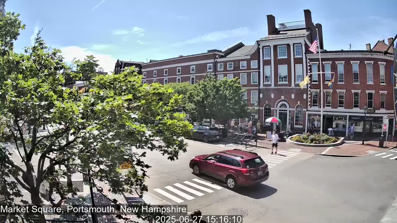 Portsmouth, Market Square Live Cam -  Portsmouth,  New Hampshire, USA