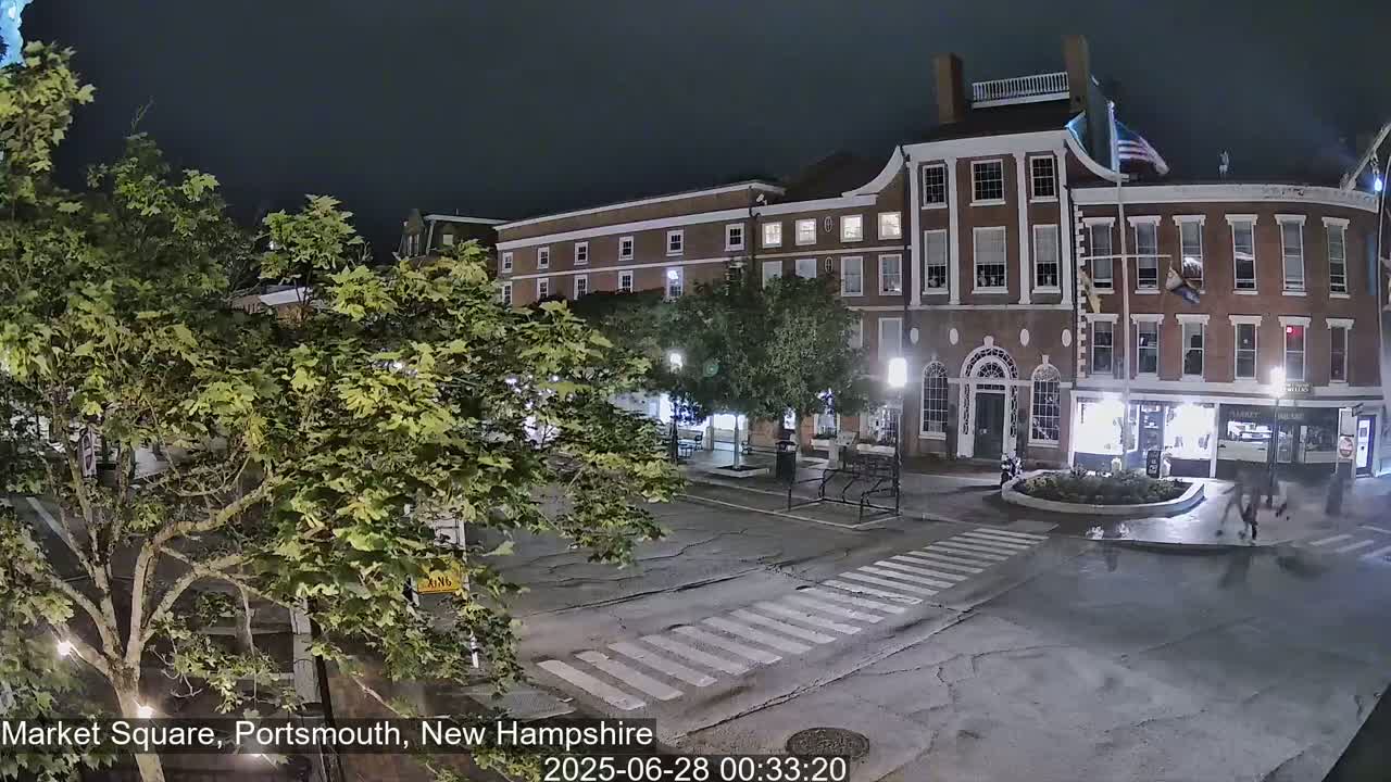 Portsmouth, Market Square Live Cam -  Portsmouth,  New Hampshire, USA