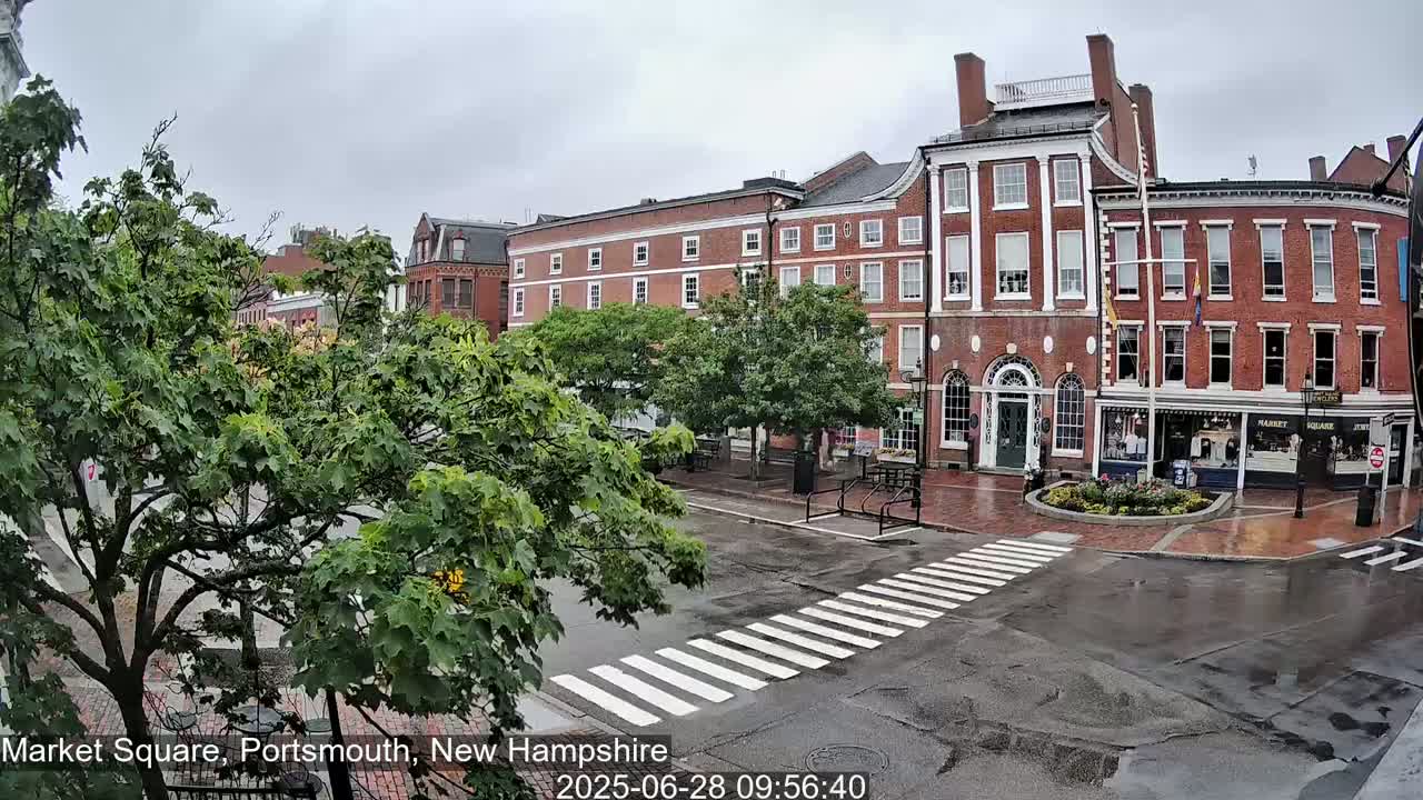 Portsmouth, Market Square Live Cam -  Portsmouth,  New Hampshire, USA