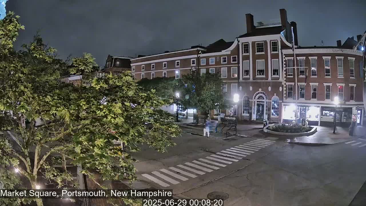 Portsmouth, Market Square Live Cam -  Portsmouth,  New Hampshire, USA