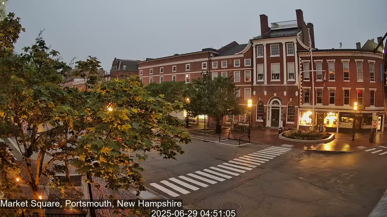Portsmouth, Market Square Live Cam -  Portsmouth,  New Hampshire, USA