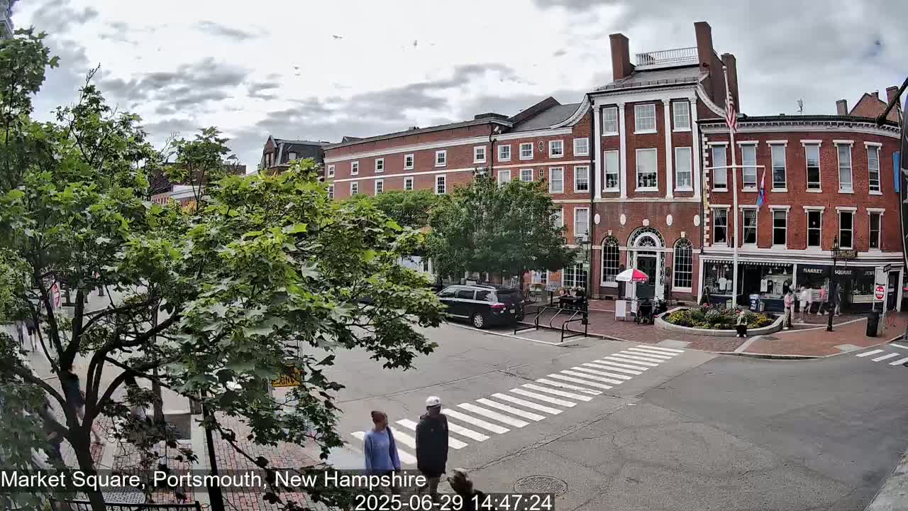 Portsmouth, Market Square Live Cam -  Portsmouth,  New Hampshire, USA