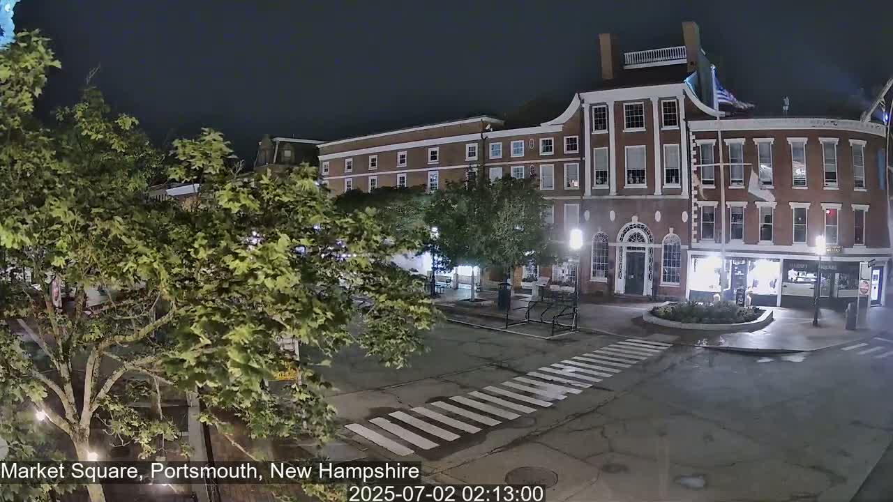 Portsmouth, Market Square Live Cam -  Portsmouth,  New Hampshire, USA