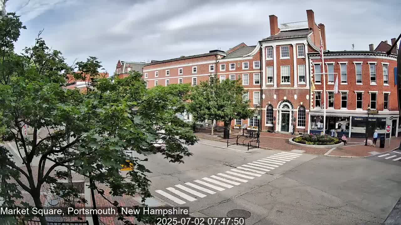 Portsmouth, Market Square Live Cam -  Portsmouth,  New Hampshire, USA