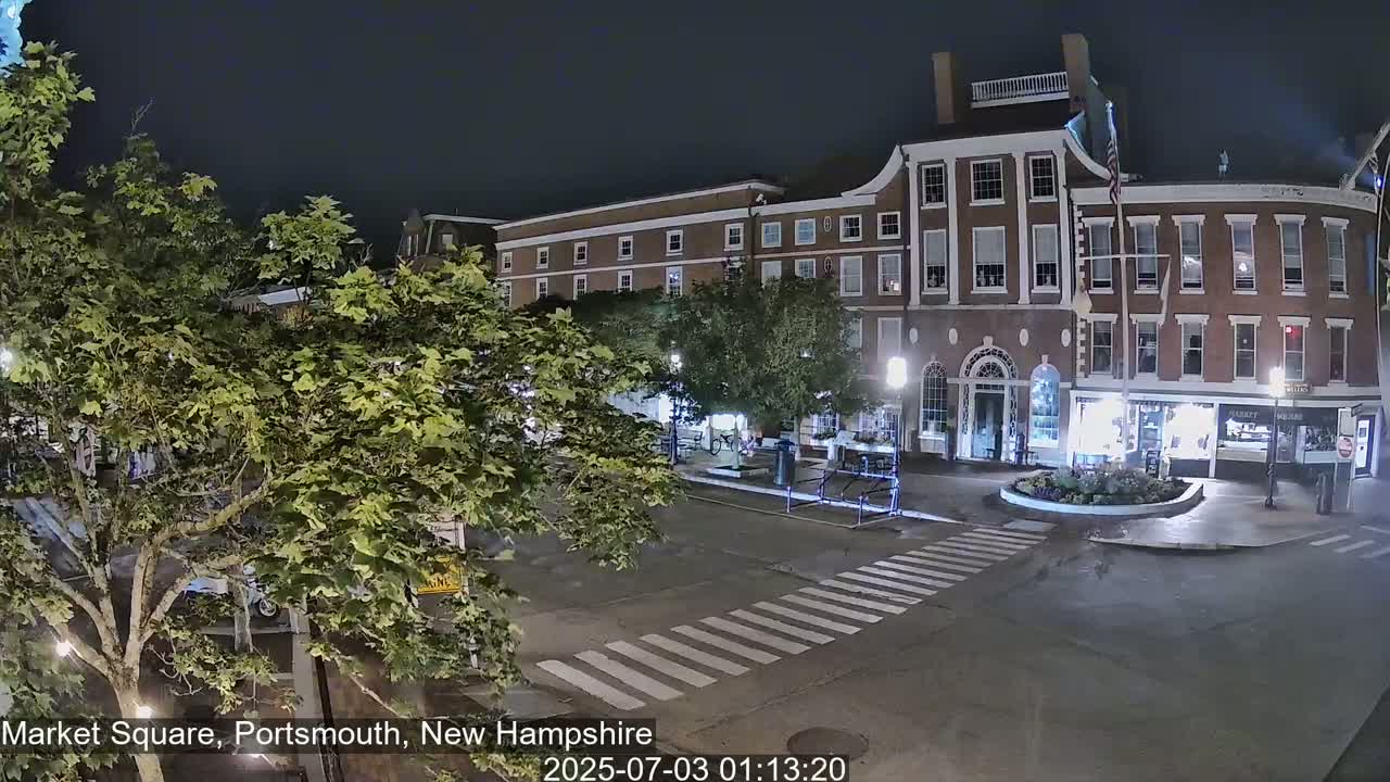 Portsmouth, Market Square Live Cam -  Portsmouth,  New Hampshire, USA