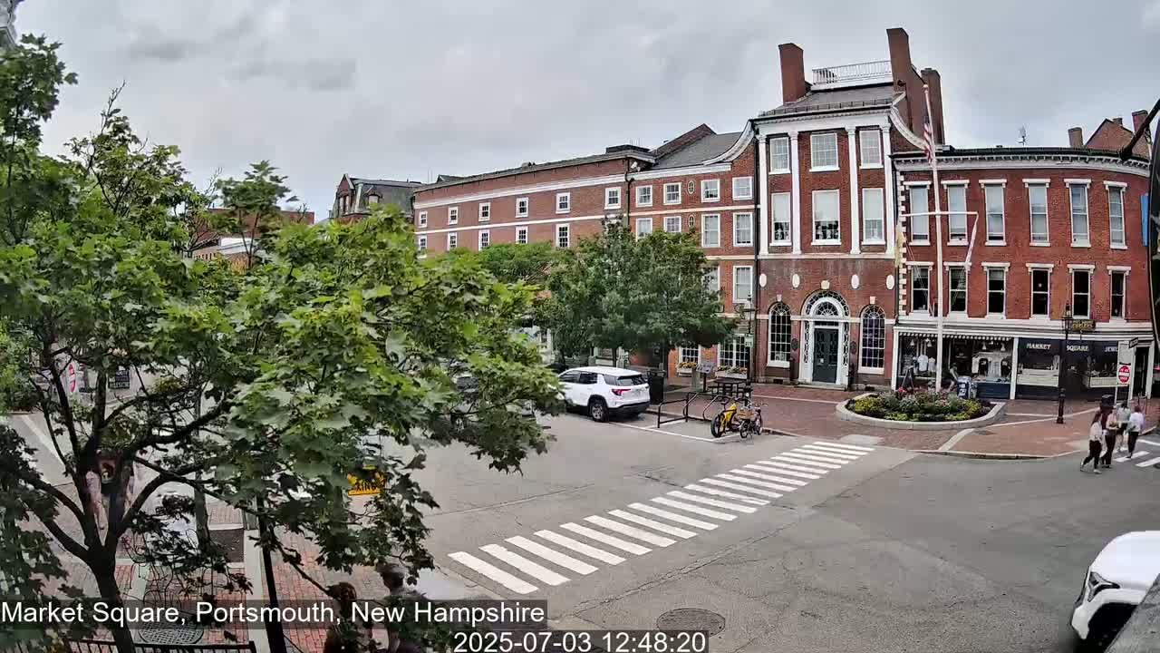 Portsmouth, Market Square Live Cam -  Portsmouth,  New Hampshire, USA
