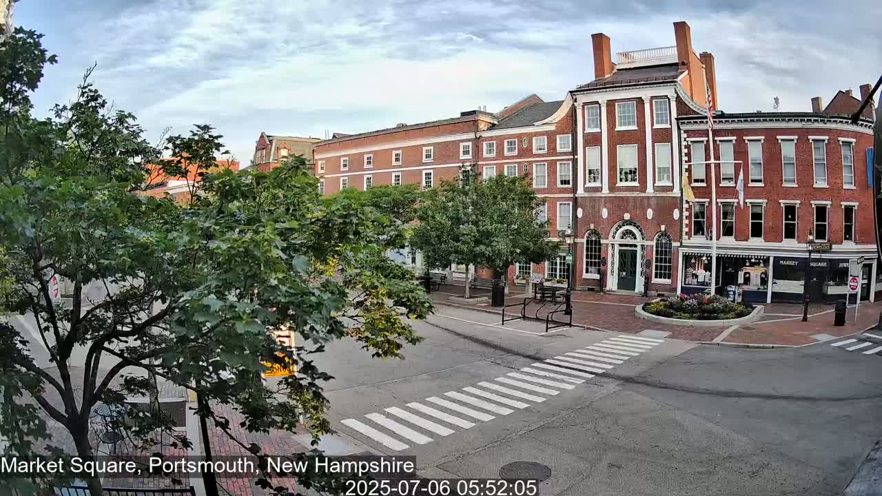 Portsmouth, Market Square Live Cam -  Portsmouth,  New Hampshire, USA