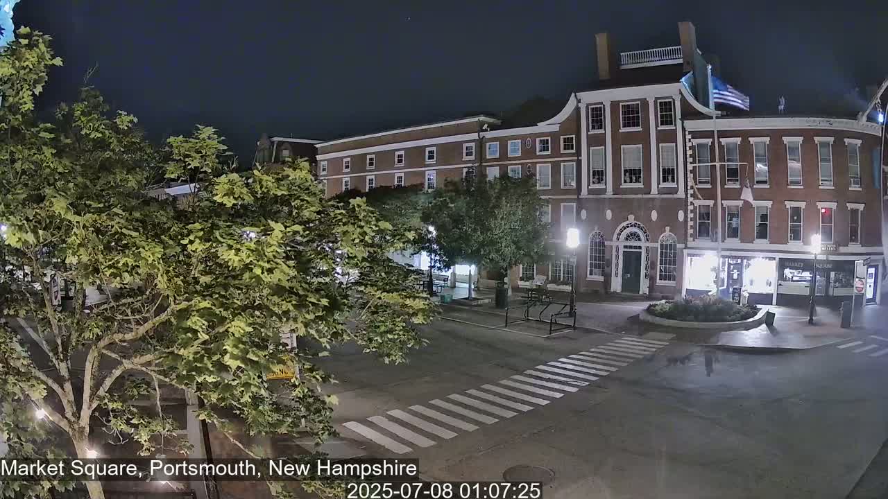 Portsmouth, Market Square Live Cam -  Portsmouth,  New Hampshire, USA