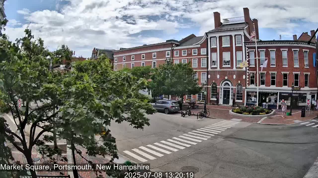 Portsmouth, Market Square Live Cam -  Portsmouth,  New Hampshire, USA