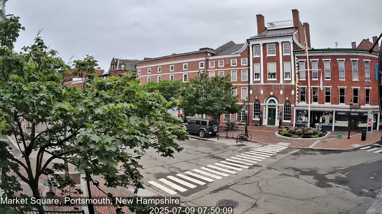 Portsmouth, Market Square Live Cam -  Portsmouth,  New Hampshire, USA