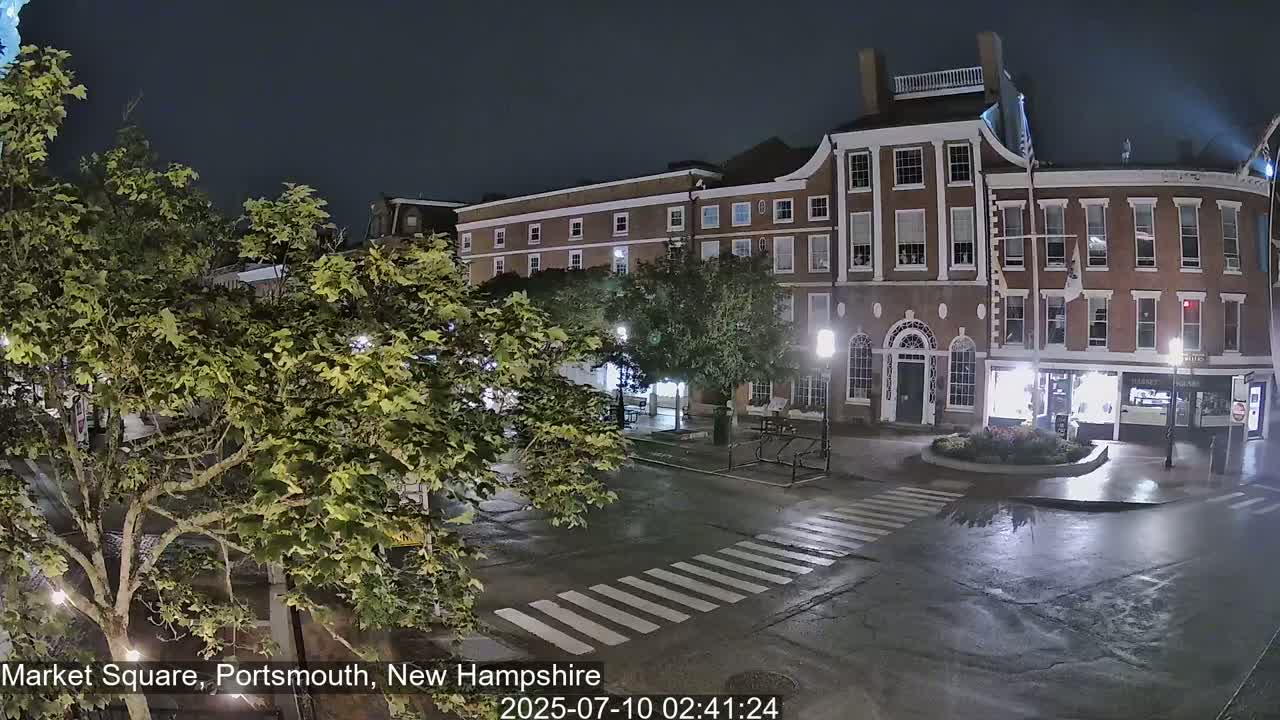 Portsmouth, Market Square Live Cam -  Portsmouth,  New Hampshire, USA