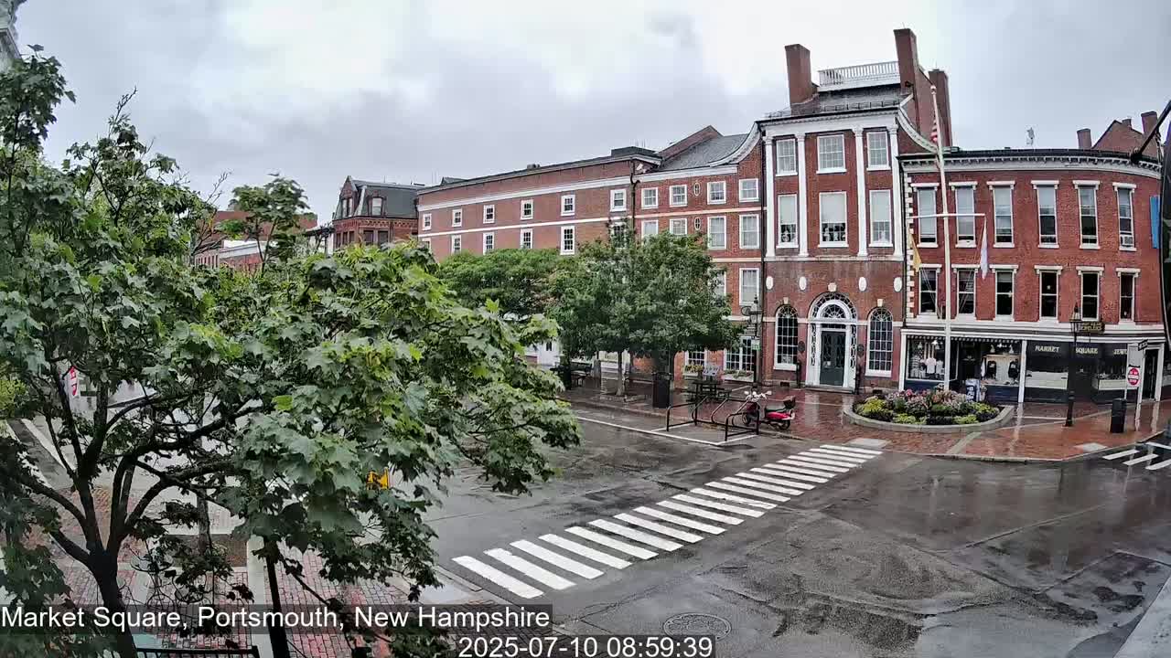 Portsmouth, Market Square Live Cam -  Portsmouth,  New Hampshire, USA