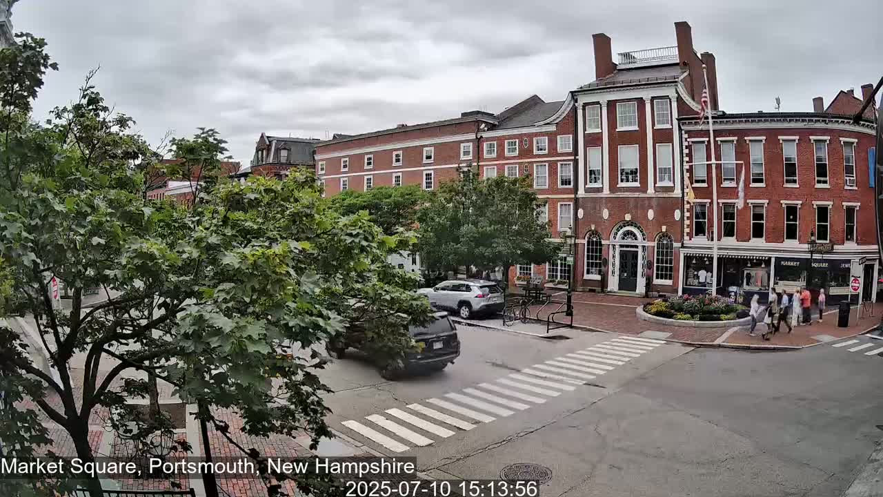 Portsmouth, Market Square Live Cam -  Portsmouth,  New Hampshire, USA