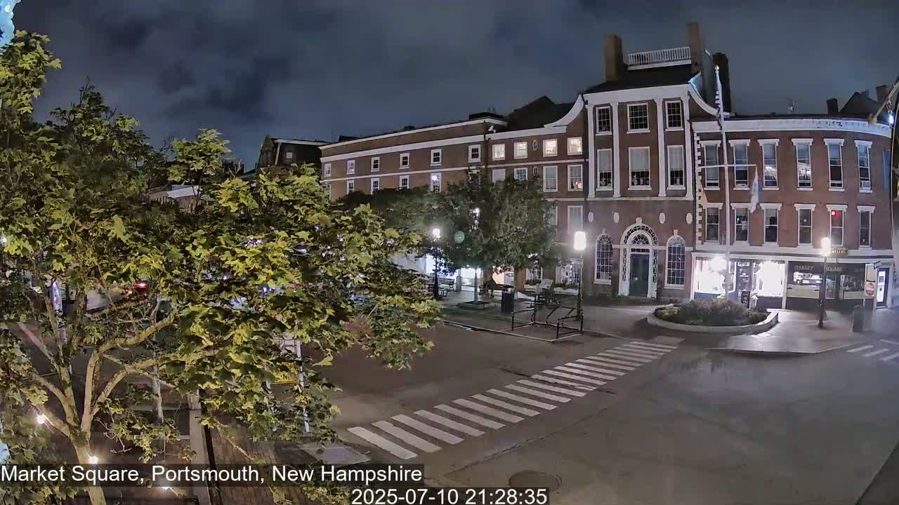 Portsmouth, Market Square Live Cam -  Portsmouth,  New Hampshire, USA