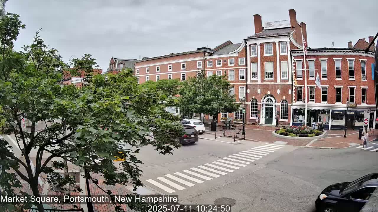 Portsmouth, Market Square Live Cam -  Portsmouth,  New Hampshire, USA