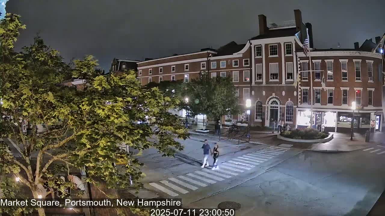 Portsmouth, Market Square Live Cam -  Portsmouth,  New Hampshire, USA