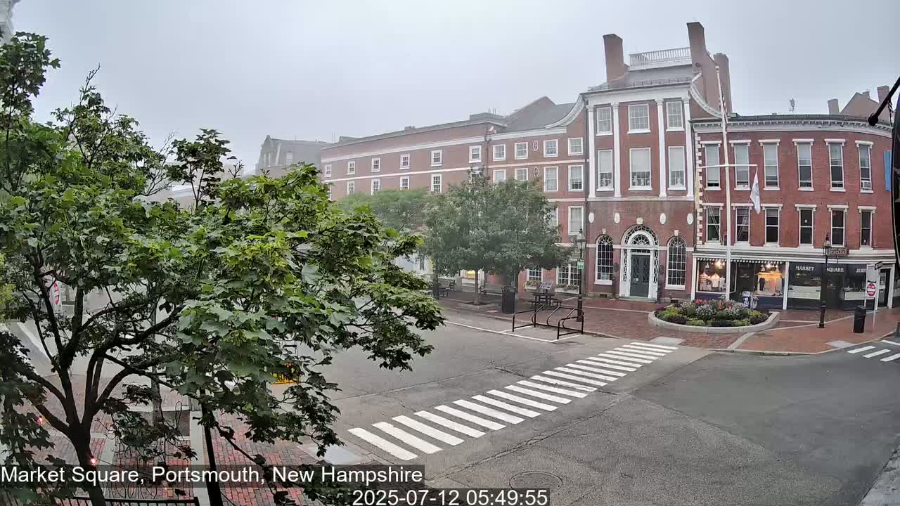 Portsmouth, Market Square Live Cam -  Portsmouth,  New Hampshire, USA