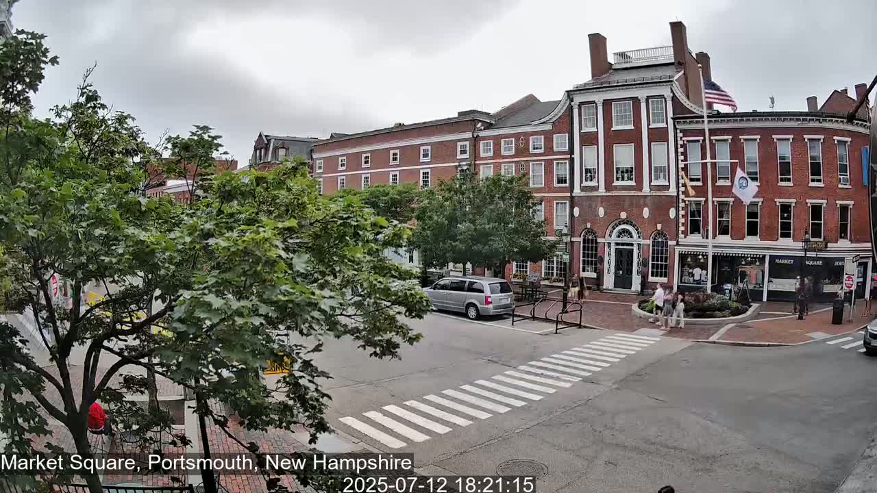 Portsmouth, Market Square Live Cam -  Portsmouth,  New Hampshire, USA