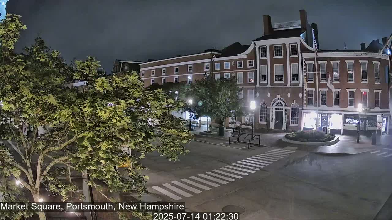Portsmouth, Market Square Live Cam -  Portsmouth,  New Hampshire, USA