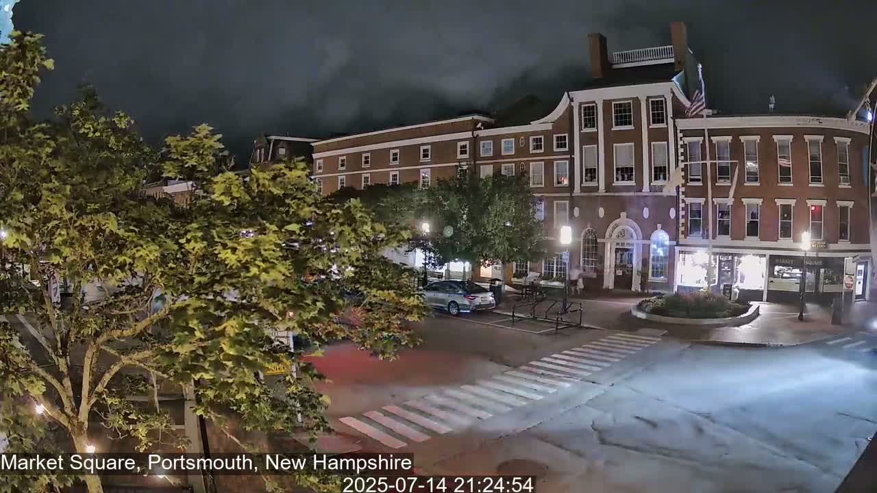 Portsmouth, Market Square Live Cam -  Portsmouth,  New Hampshire, USA