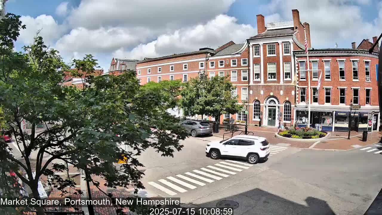 Portsmouth, Market Square Live Cam -  Portsmouth,  New Hampshire, USA