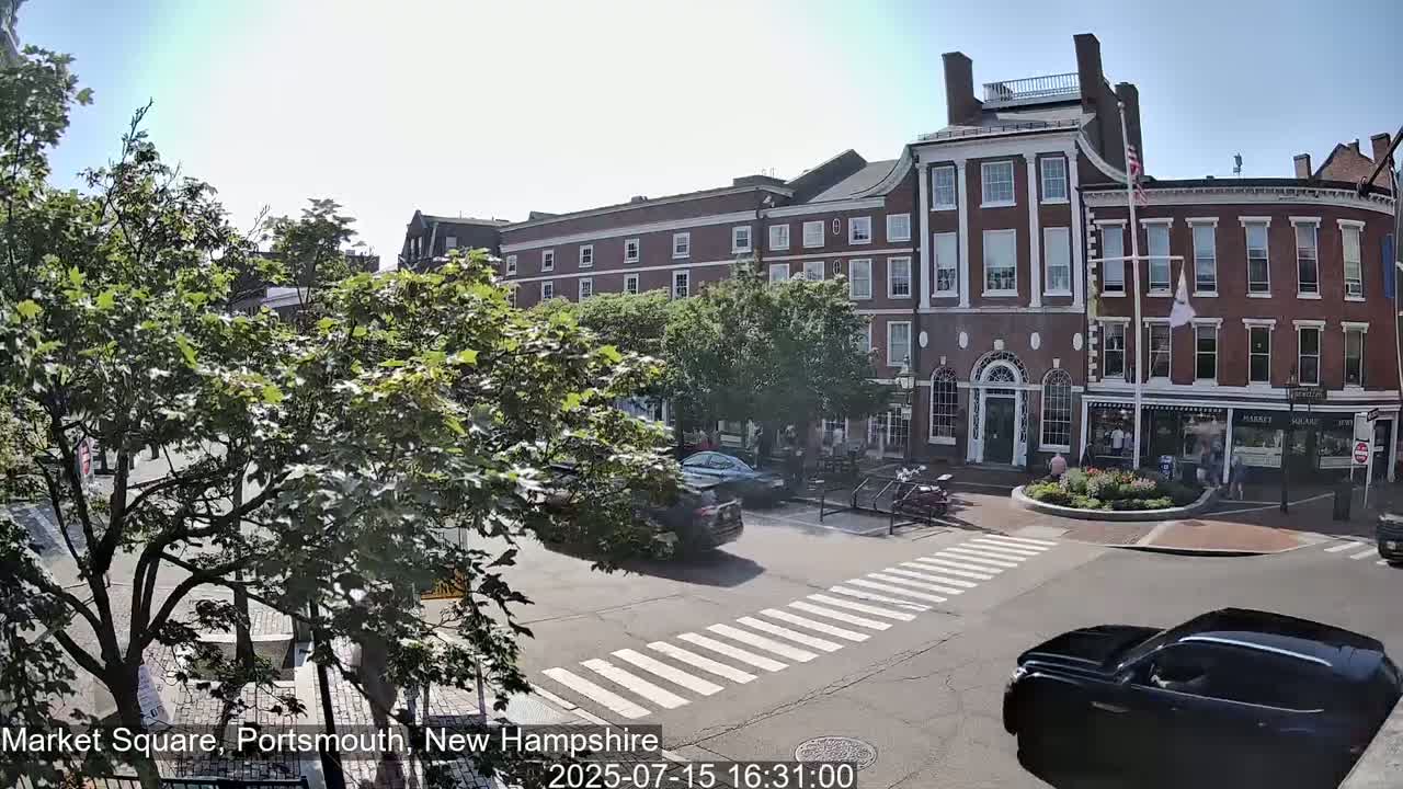 Portsmouth, Market Square Live Cam -  Portsmouth,  New Hampshire, USA