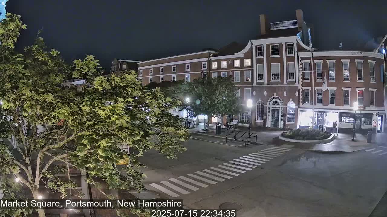 Portsmouth, Market Square Live Cam -  Portsmouth,  New Hampshire, USA