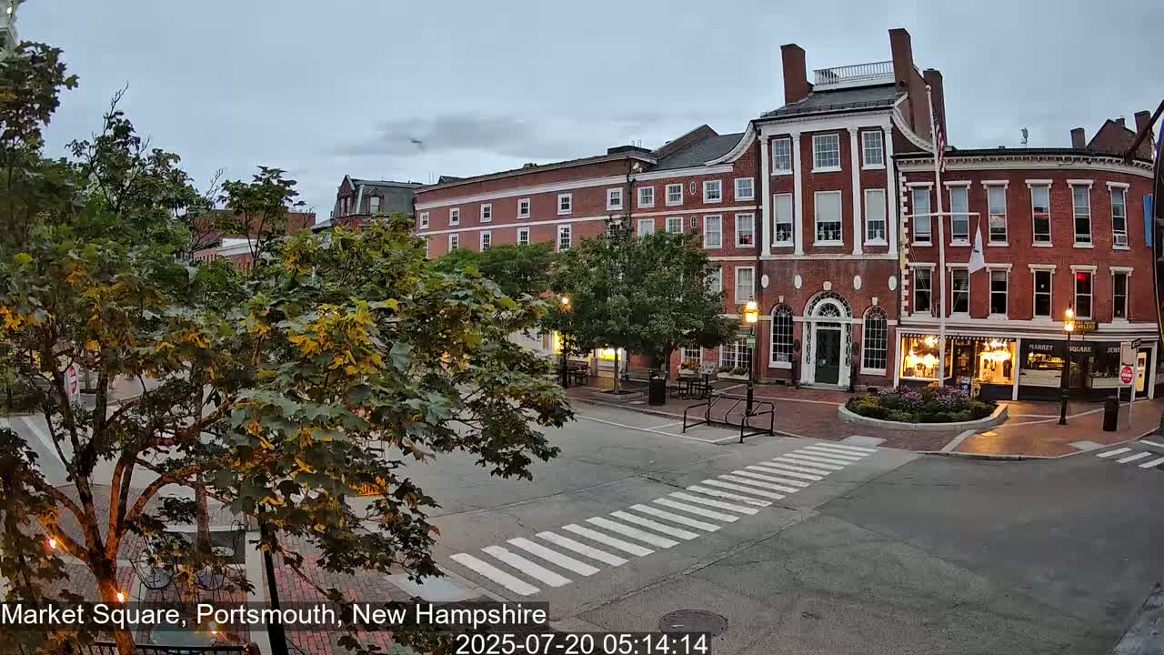 Portsmouth, Market Square Live Cam -  Portsmouth,  New Hampshire, USA