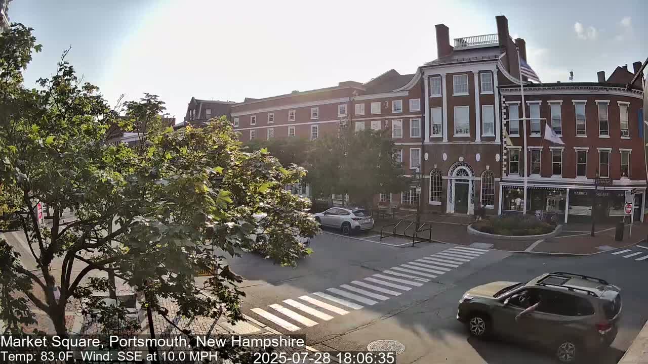 Portsmouth, Market Square Live Cam -  Portsmouth,  New Hampshire, USA