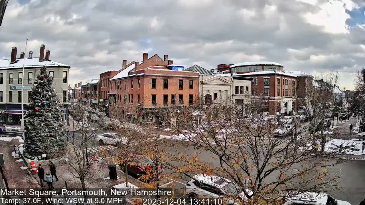 Portsmouth, Market Square Live Cam -  Portsmouth,  New Hampshire, USA