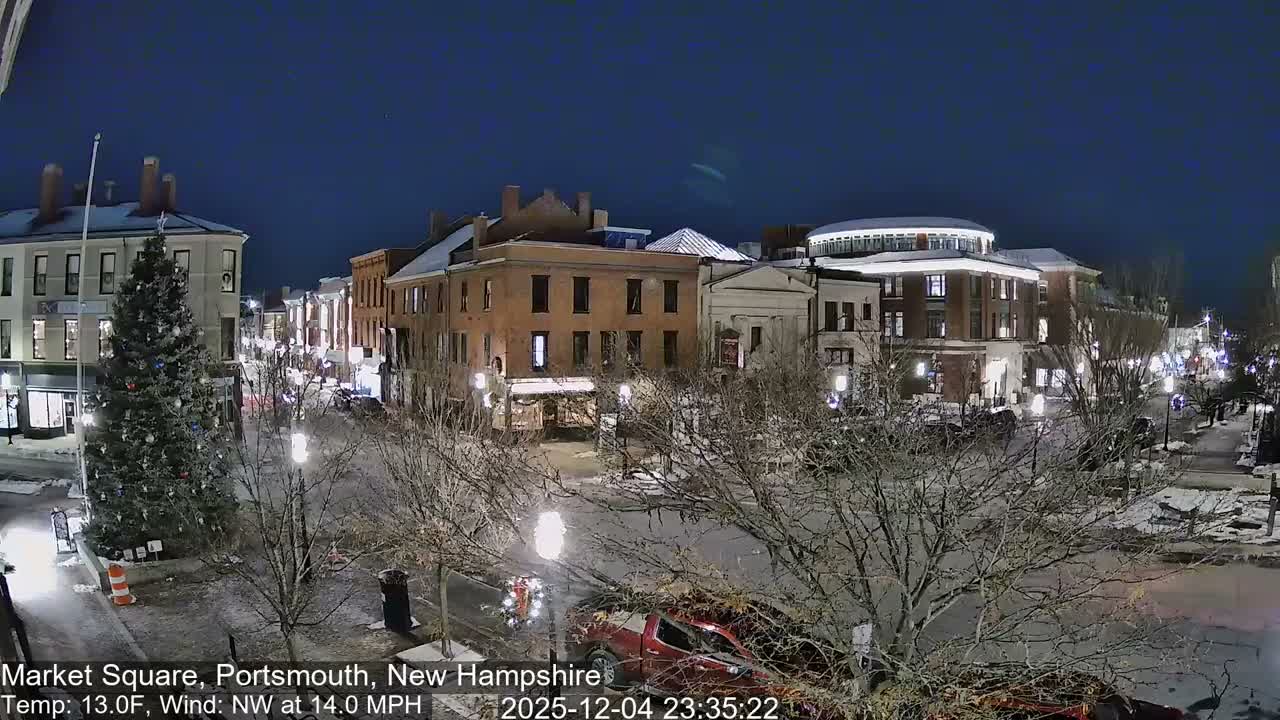 Portsmouth, Market Square Live Cam -  Portsmouth,  New Hampshire, USA