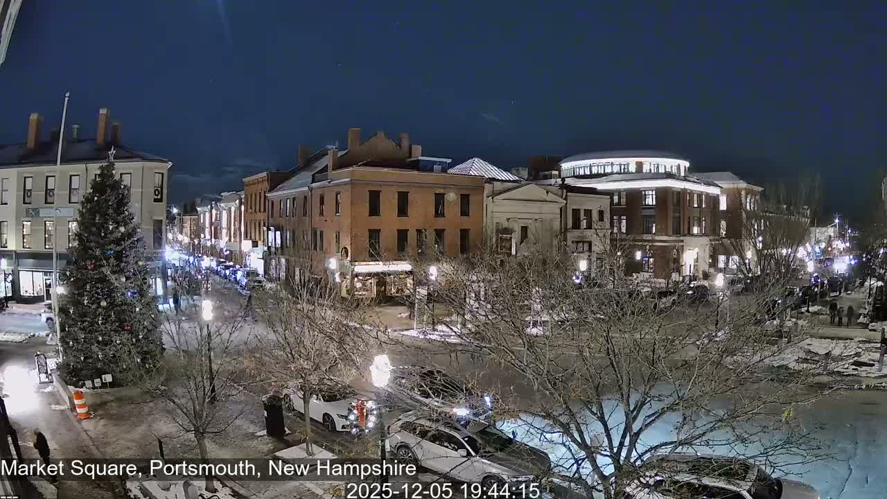 Portsmouth, Market Square Live Cam -  Portsmouth,  New Hampshire, USA