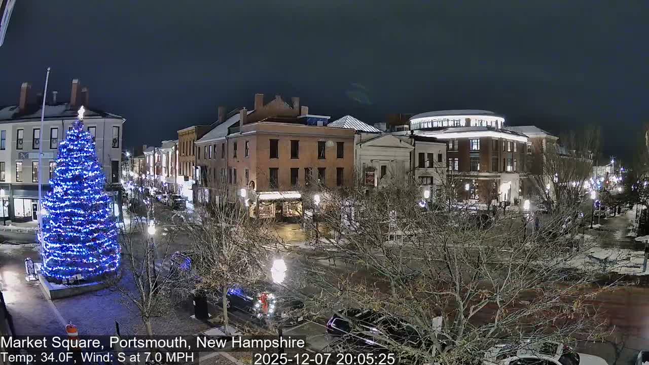 Portsmouth, Market Square Live Cam -  Portsmouth,  New Hampshire, USA